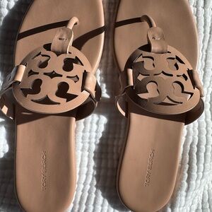 Tory Burch Miller Narrow Style Light Sand Sandals